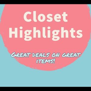 Closet Highlights!